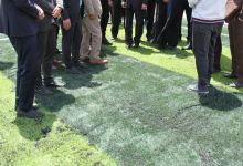 گزارش تصویری بازدید دکتر حبیبا و افتتاح پروژه های دانشگاه 
